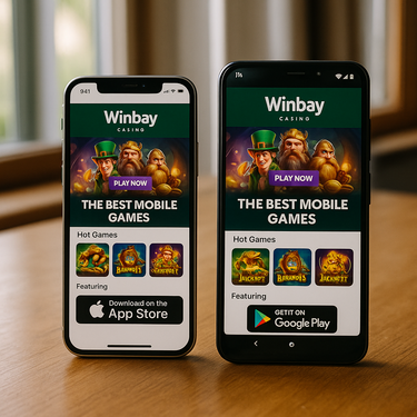 Winbay Casino - Browser Apps voor iOS en Android - Geen Download Nodig